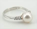 Akoyaperlen Ring<br>Perlen Gre<br>8.0 - 8.5 mm