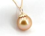 Perlen Anhnger Gold<br>Perlen Gre<br>11.0 - 12.0 mm