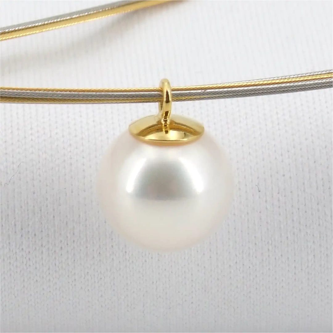 Seilcollier mit Perle