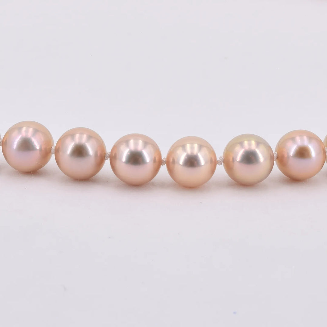 Perlenkette rosa