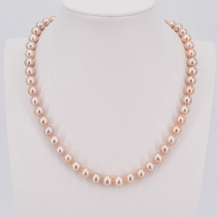 Perlenkette rosa
