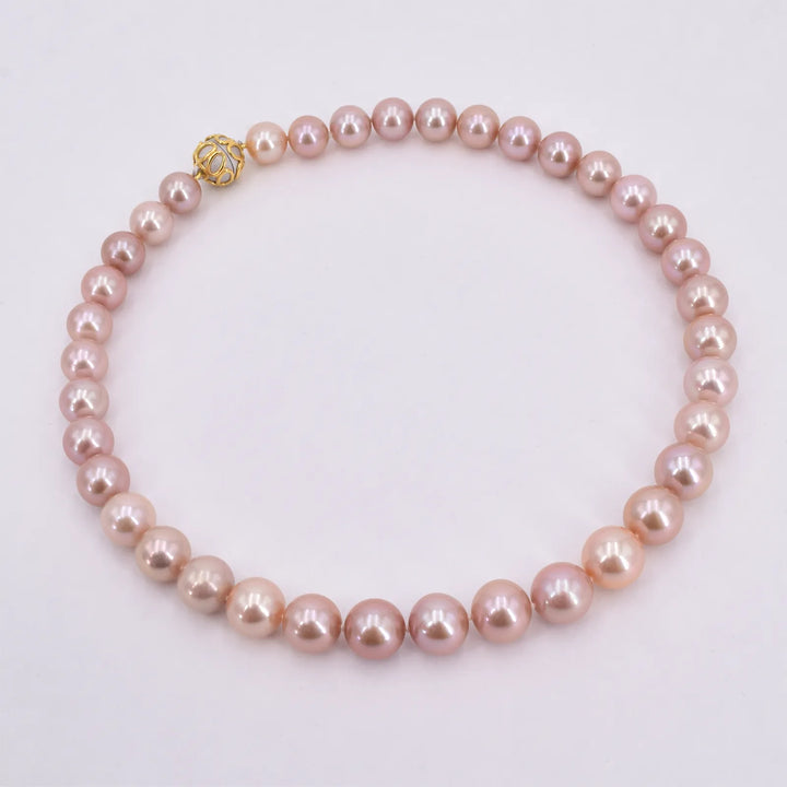 Perlenkette pink