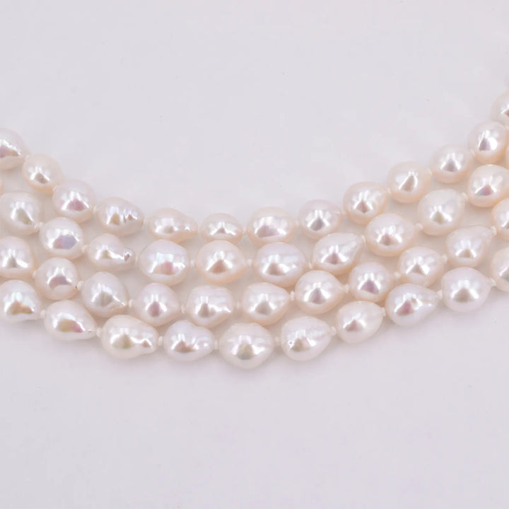 Lange Perlenkette Damen