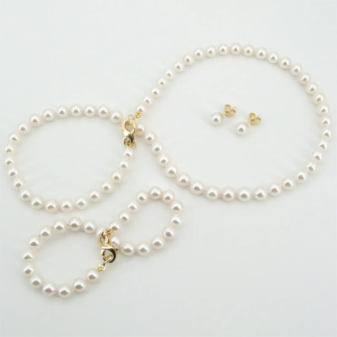 Akoya Zucht Perlen Set