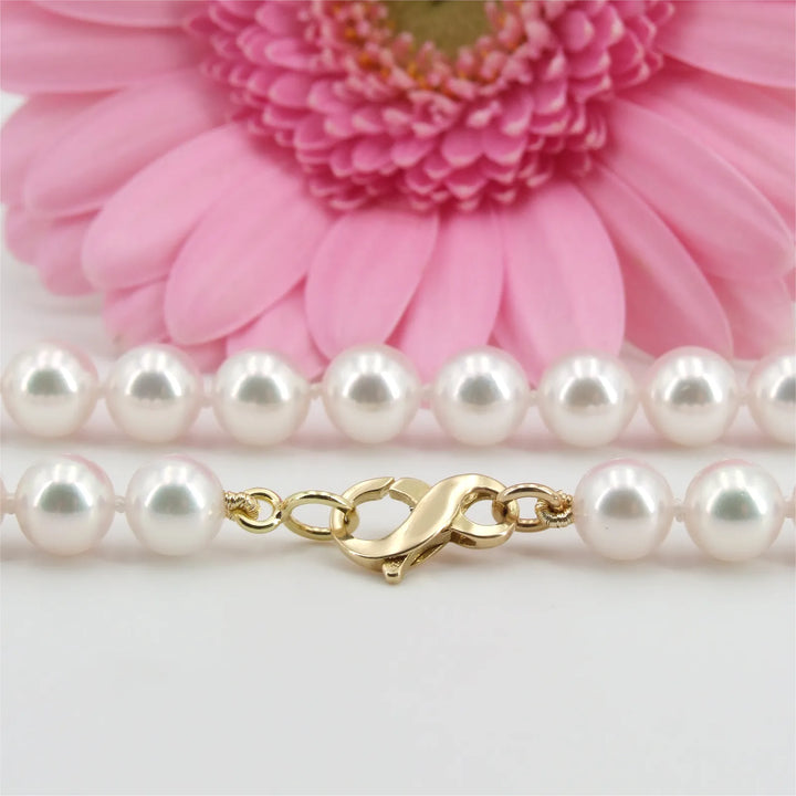 echtes Akoya Perlencollier