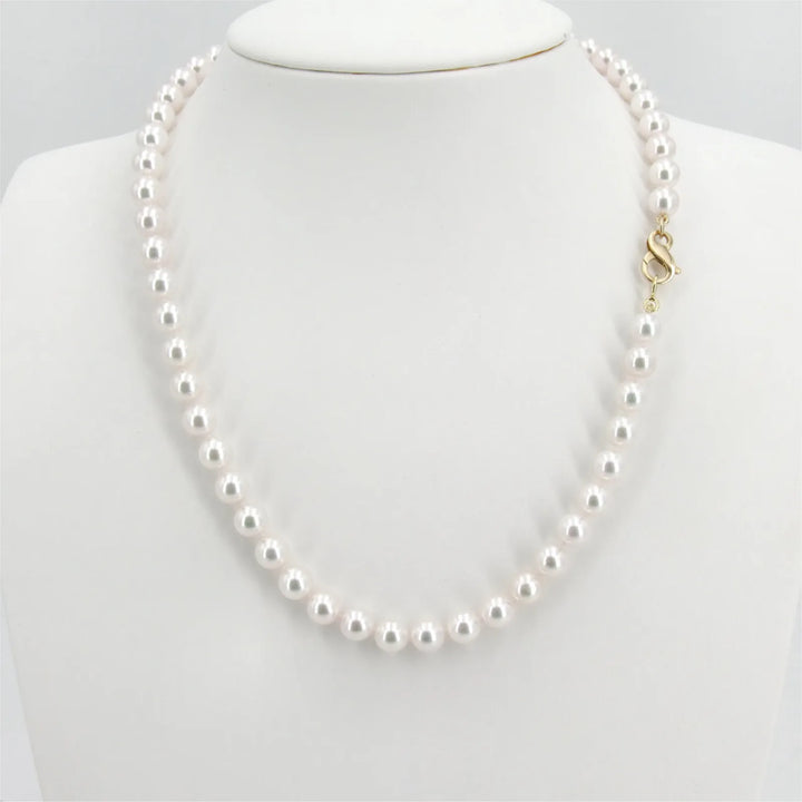 echtes Akoya Perlencollier