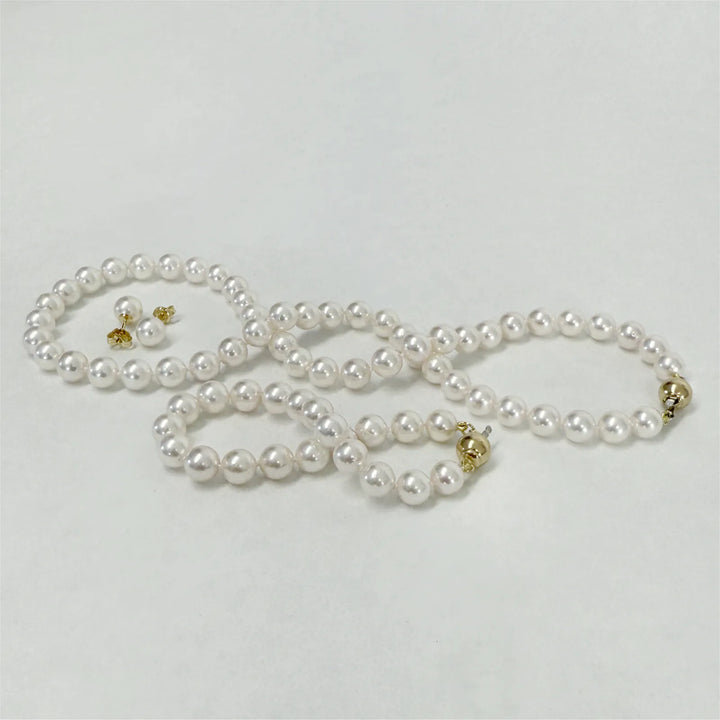 Exklusives Perlen Schmuckset