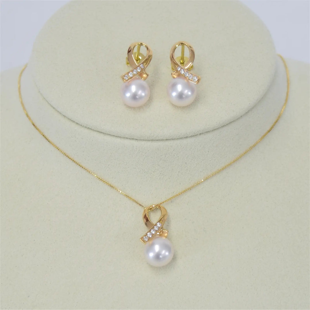 Akoya Zuchtperlen Set