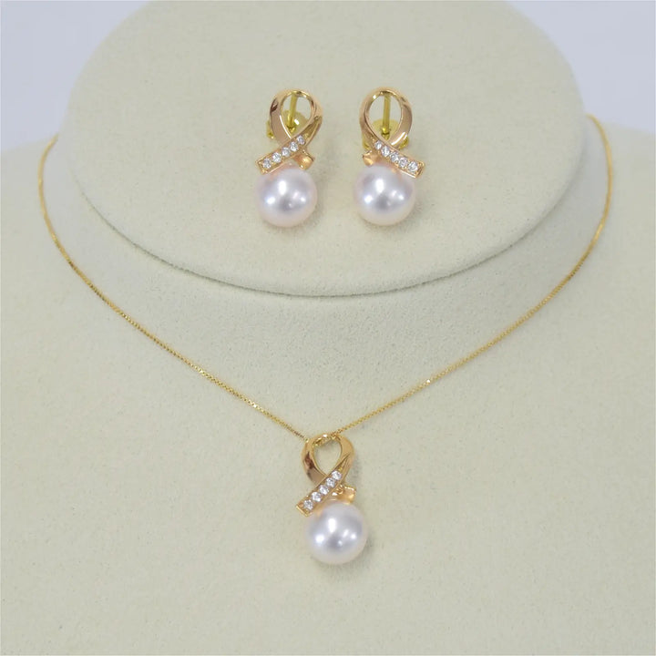 Akoya Zuchtperlen Set