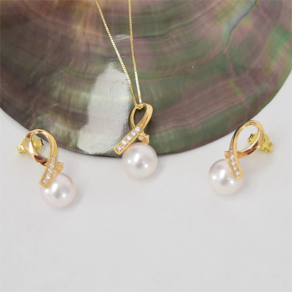 Akoya Zuchtperlen Set