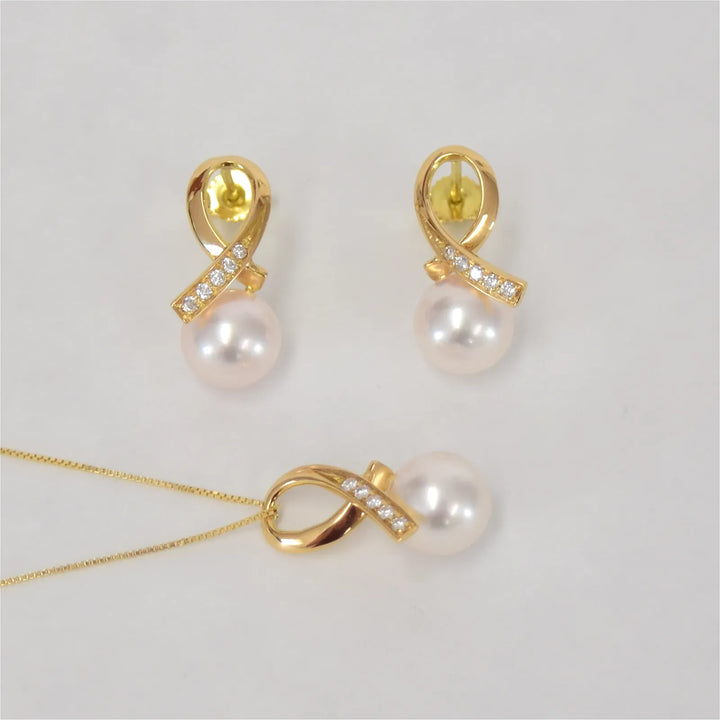 Akoya Zuchtperlen Set