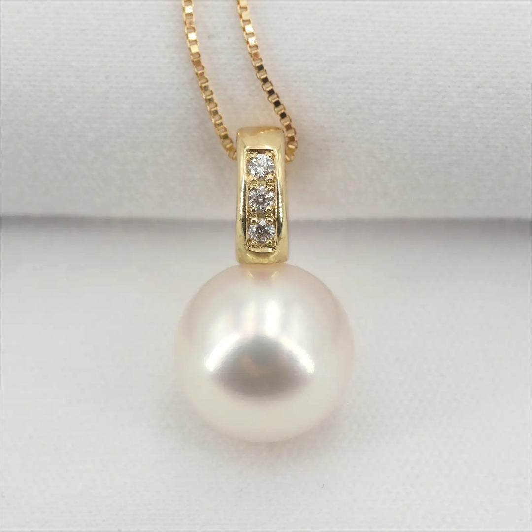 Diamantschmuck mit Perle