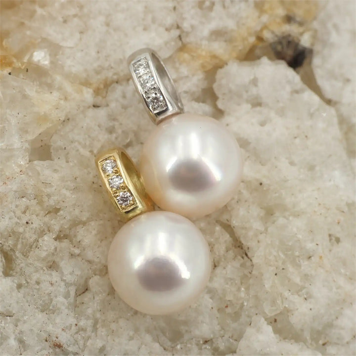 Diamantschmuck mit Perle