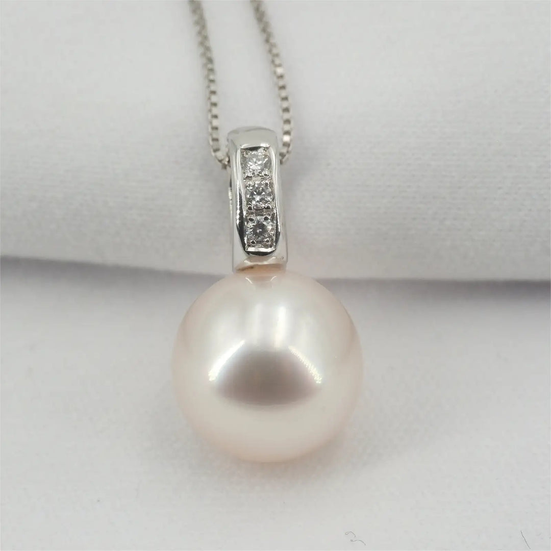 Diamantschmuck mit Perle