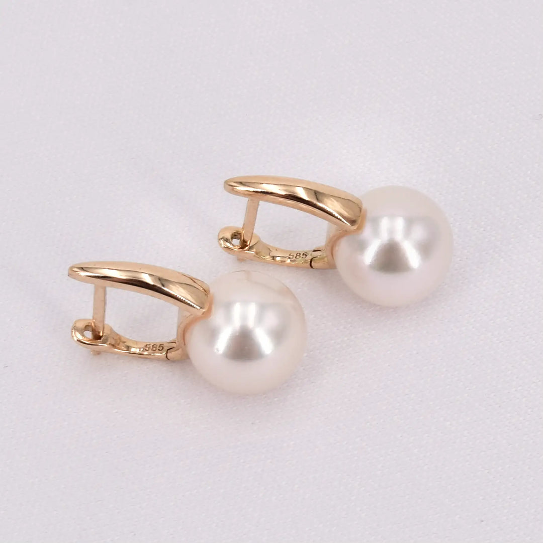Akoya Perlen Ohrringe Gold