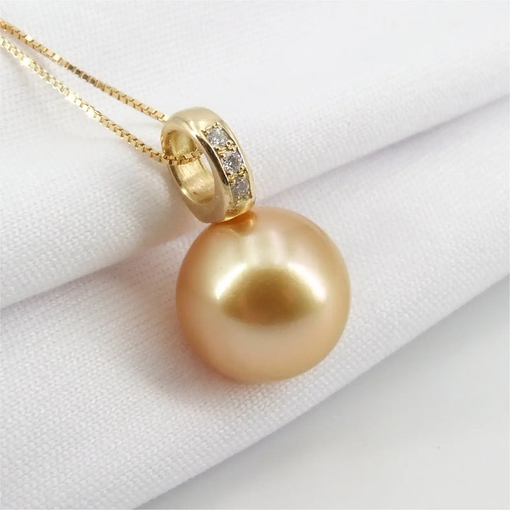 Anhänger Gold mit Perle