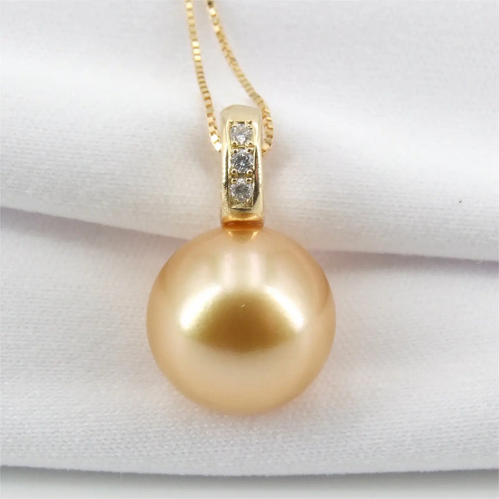 Anhänger Gold mit Perle