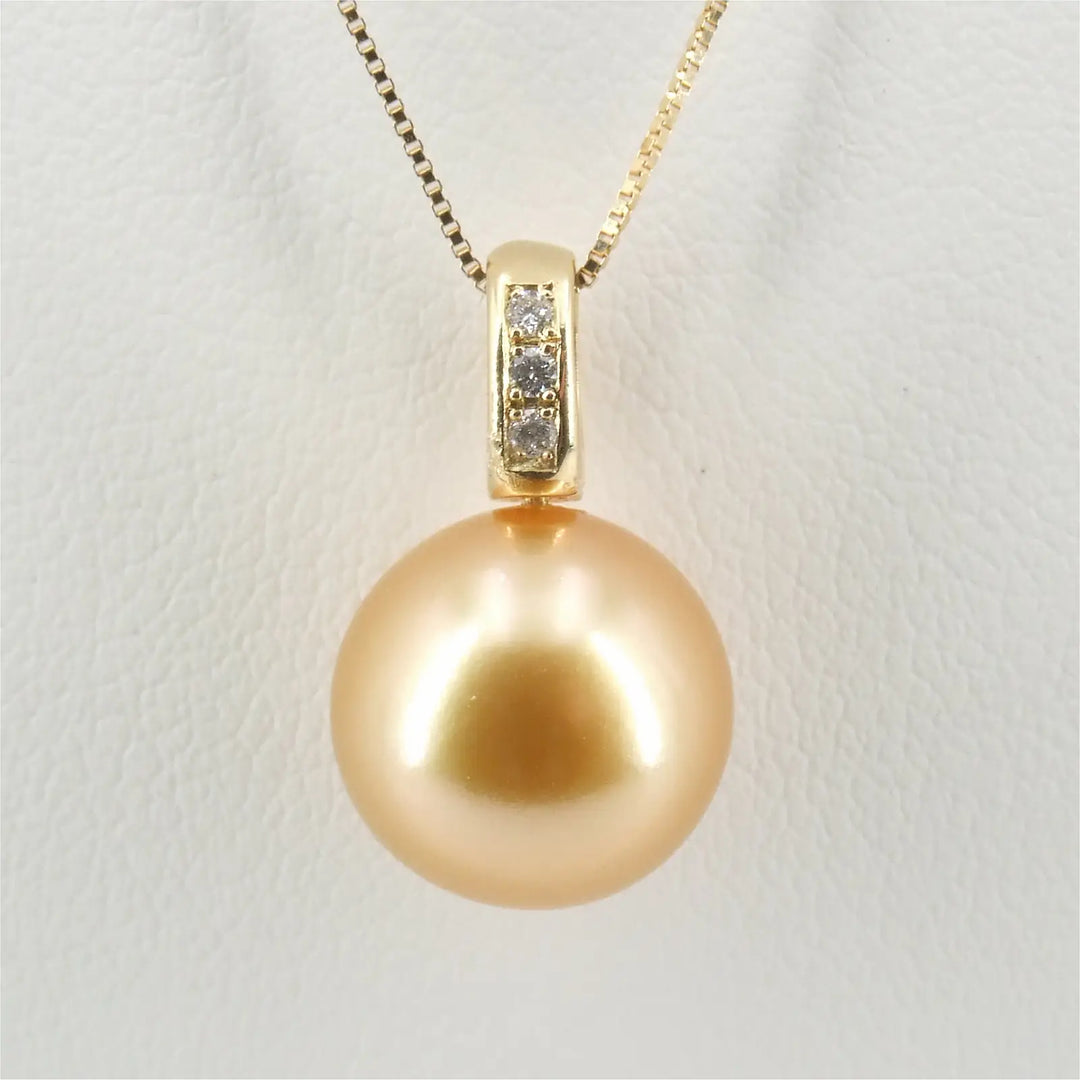 Anhänger Gold mit Perle