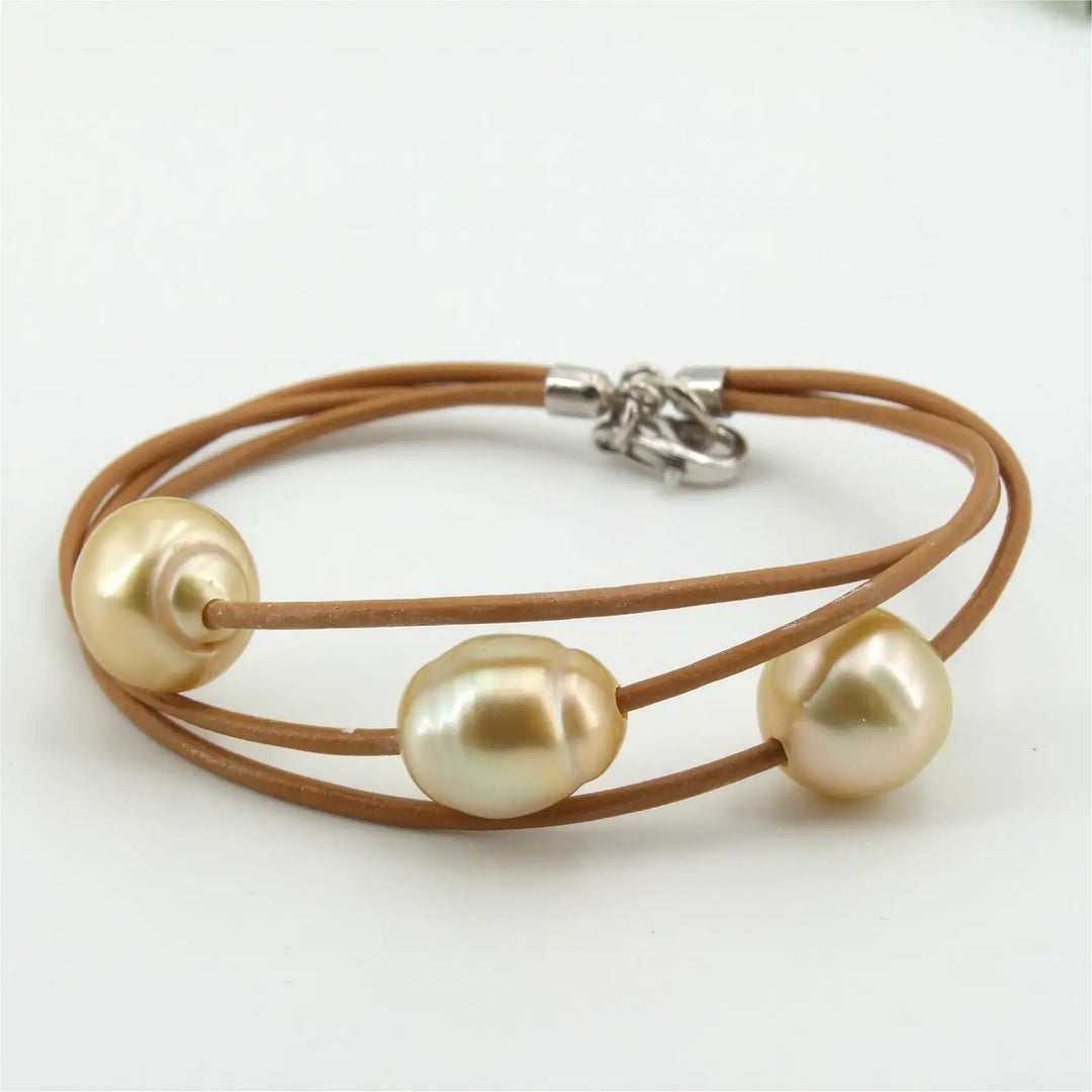 Perlenarmband aus Südseeperlen