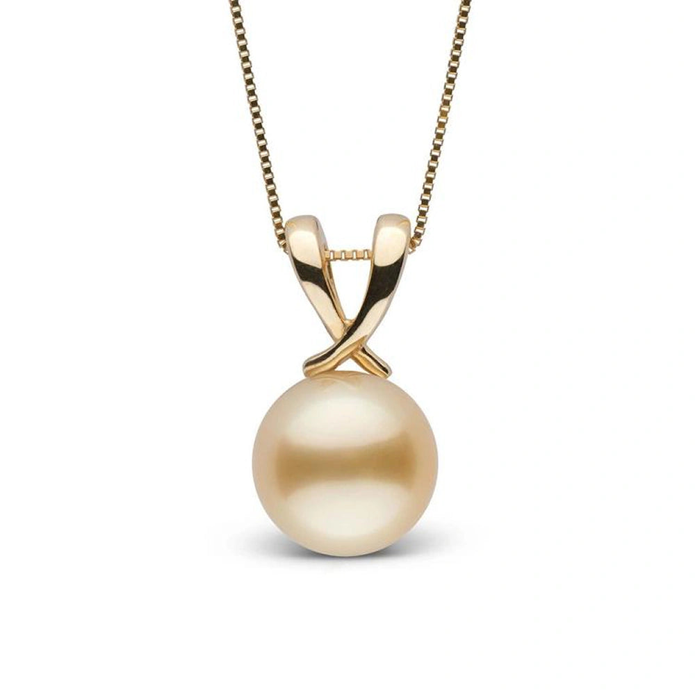 585er Gold Anhänger mit Perle