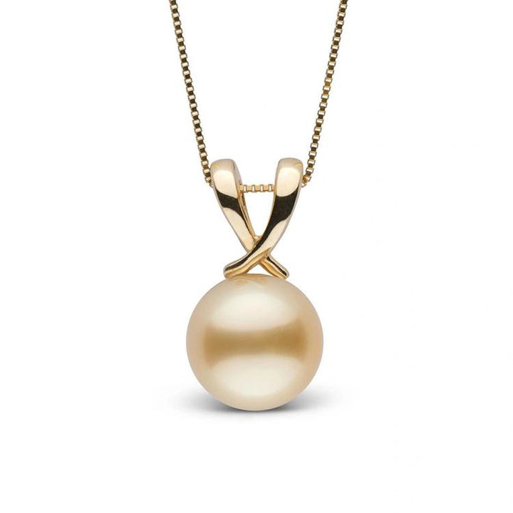 585er Gold Anhänger mit Perle