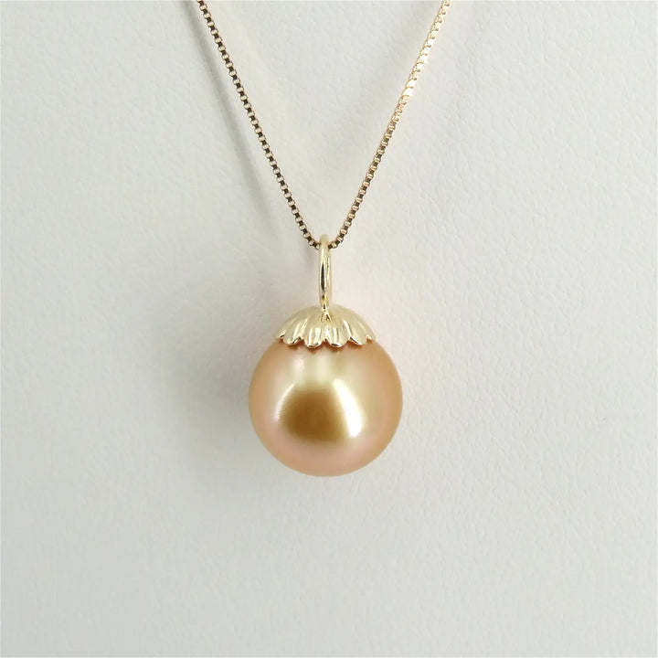 Perlen Anhänger Gold