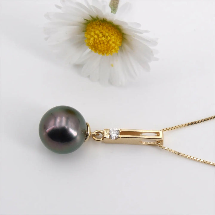 Goldkette mit Tahitiperle