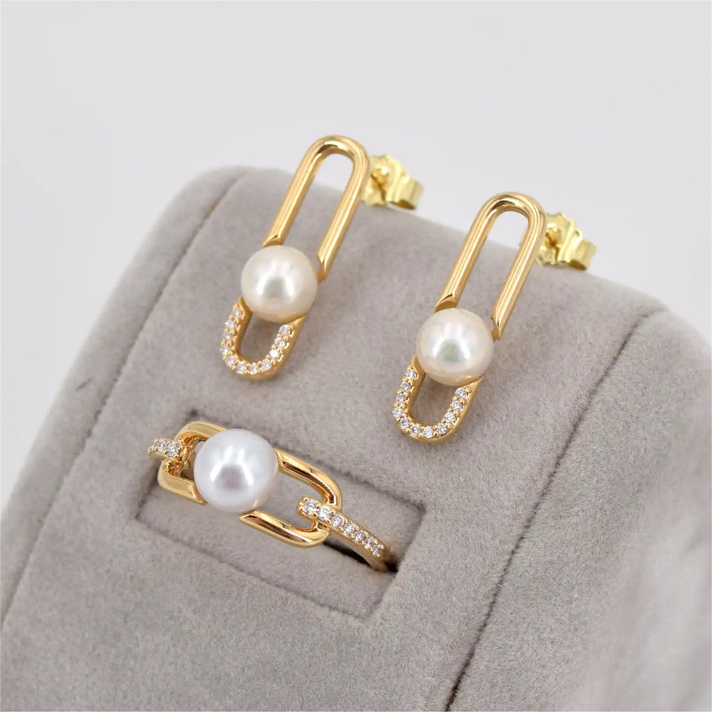 Diamantschmuck mit Perlen