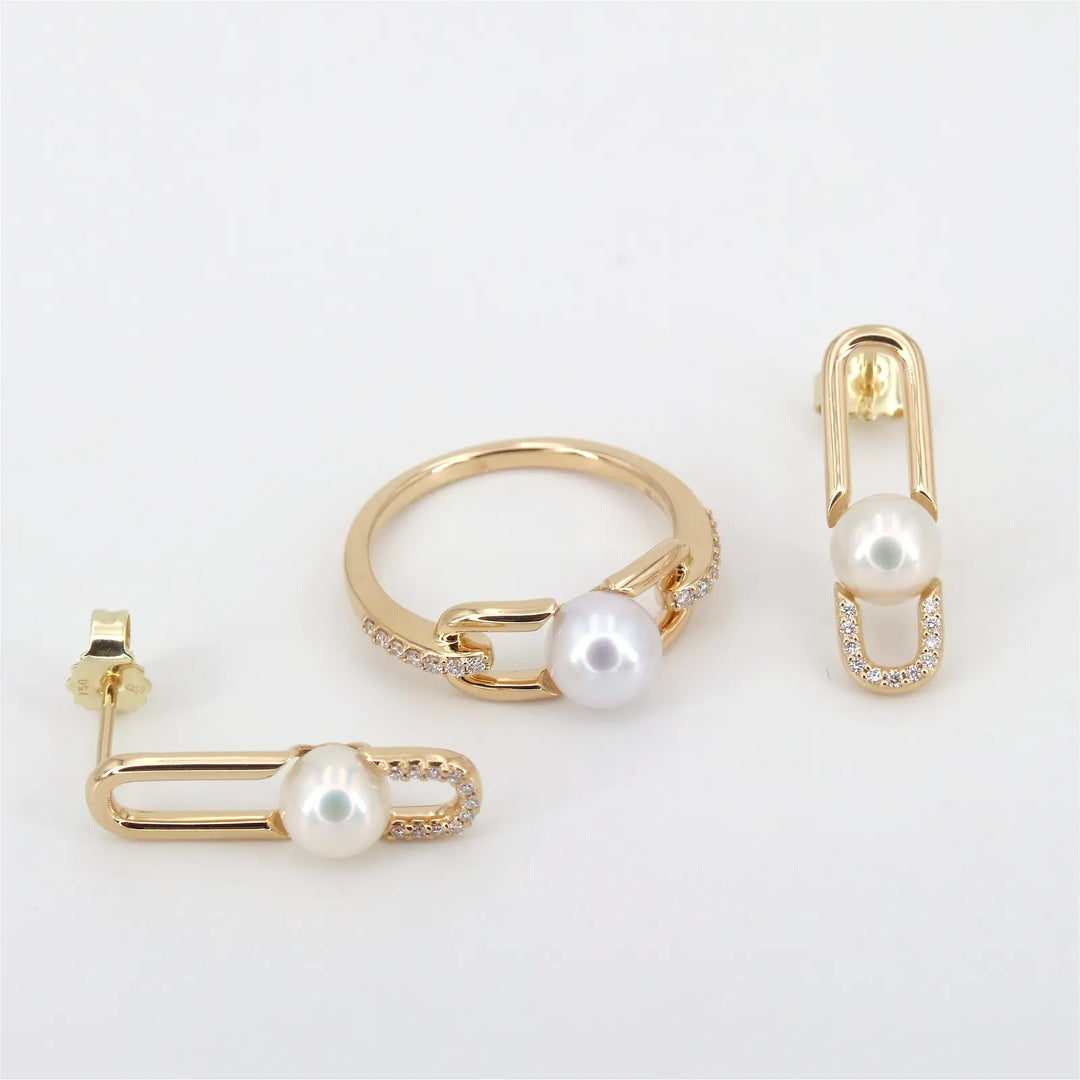 Diamantschmuck mit Perlen