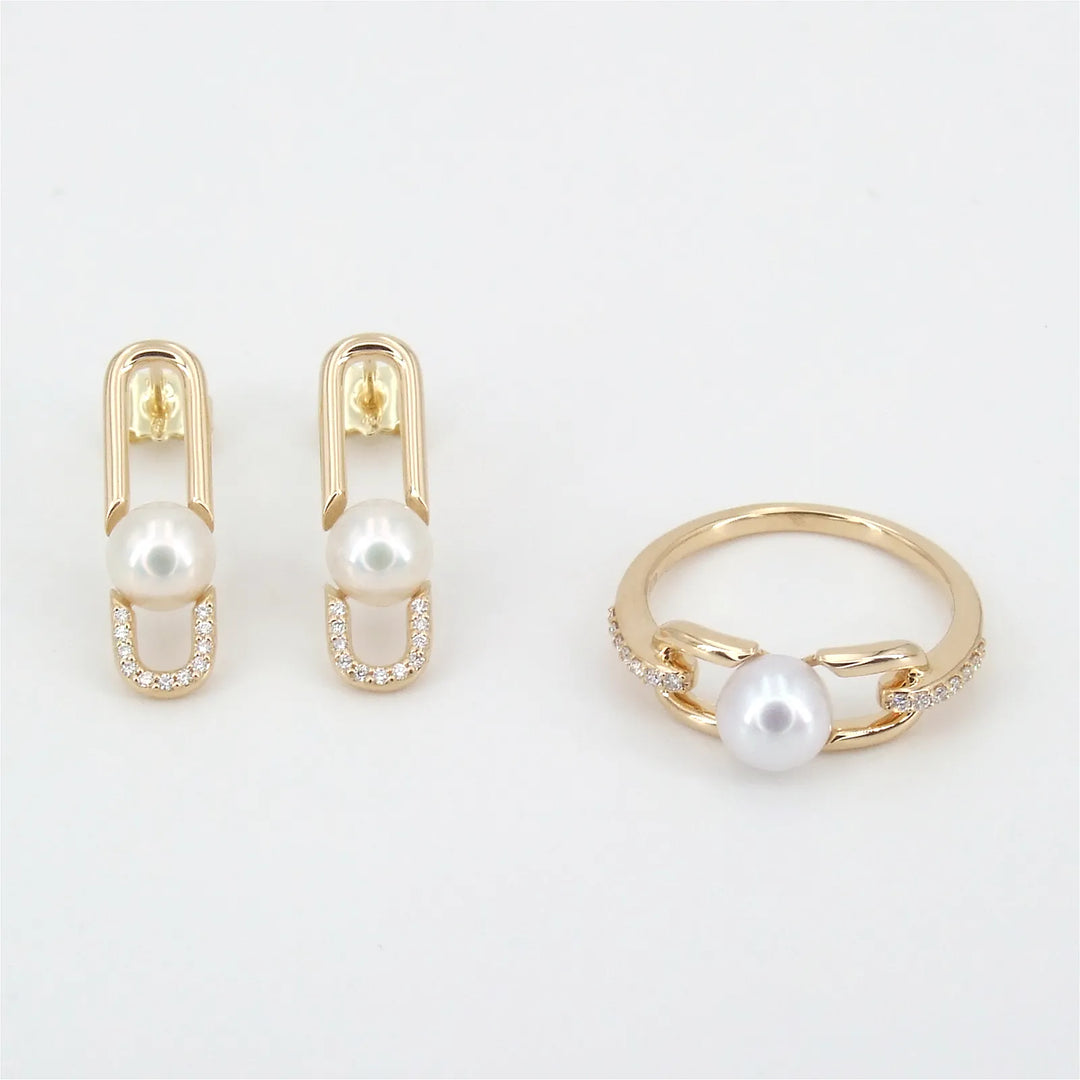 Diamantschmuck mit Perlen