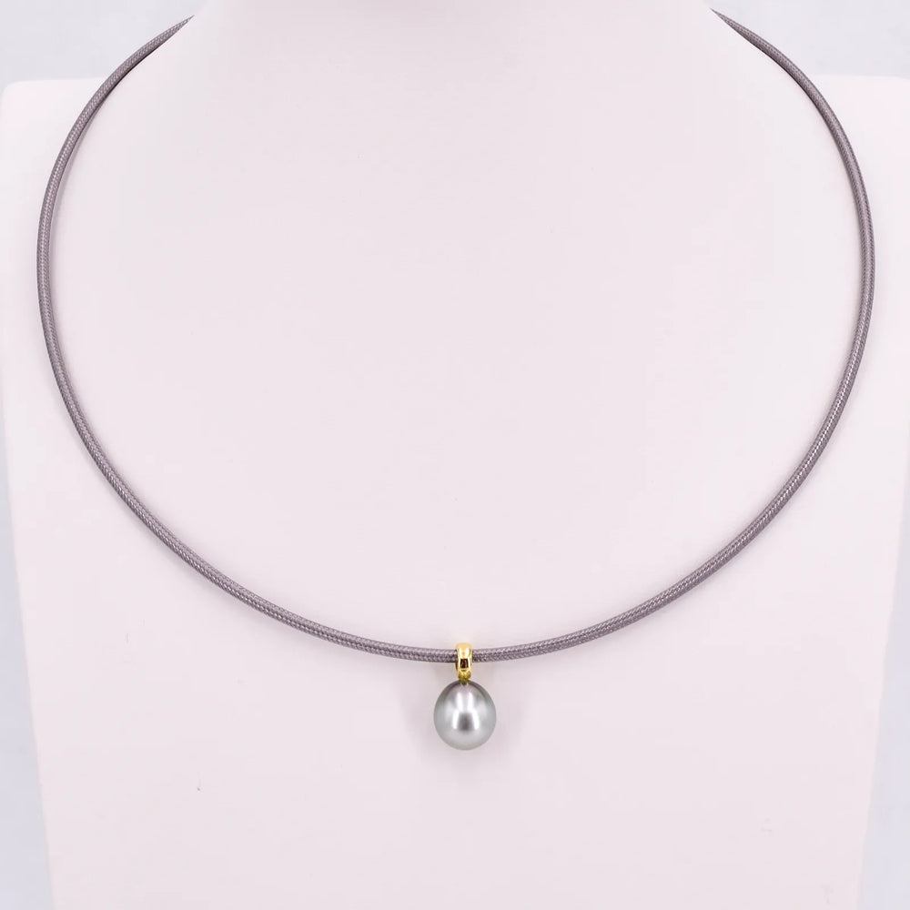 Perlenhalsband mit Tahitiperle