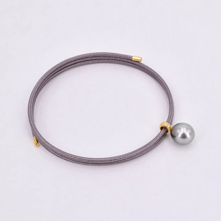 Perlenhalsband mit Tahitiperle