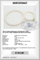 Echte Perlenkette, 7,5 - 8,0 mm, AAA Qualitt, 750er Goldverschluss