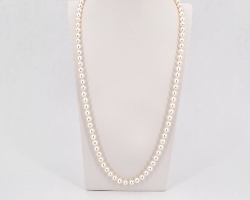 Endlos Perlenkette ohne Verschluss 7.5 - 8.0 mm