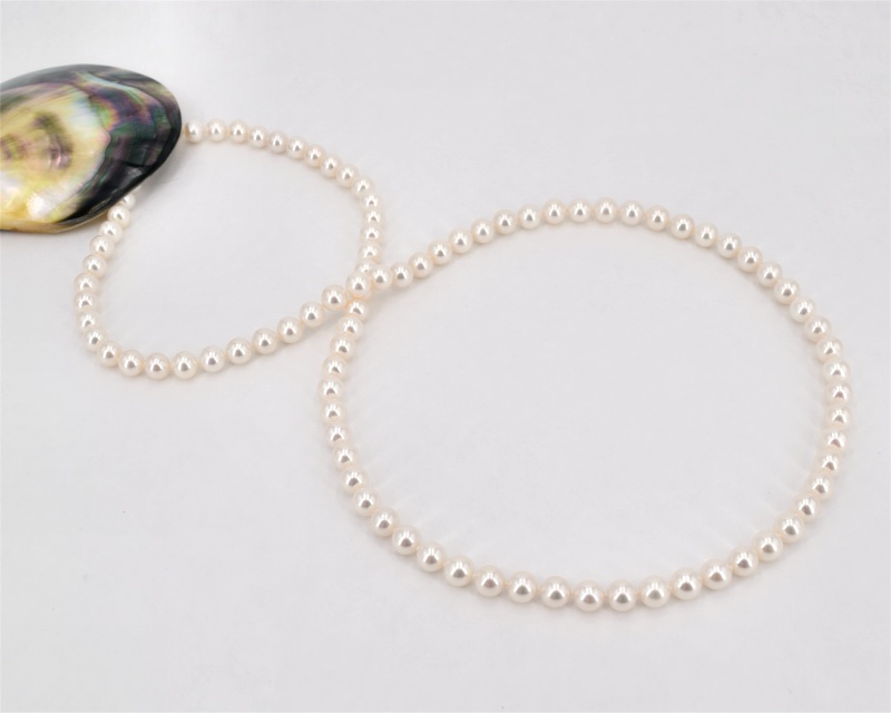 Endlos Perlenkette ohne Verschluss 7.5 - 8.0 mm