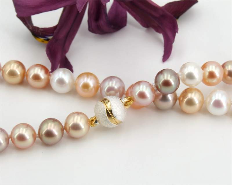 Perlen Halskette Multicolor von zu Hause bestellen
