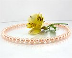 Perlenketten<br>pink<br>7.5 - 8.0 mm