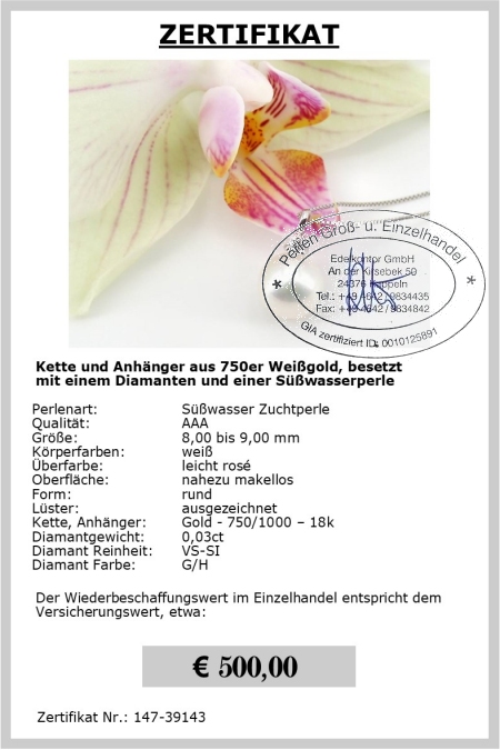 Perlen Anhnger als Schmuckanhnger vom EdelKontor