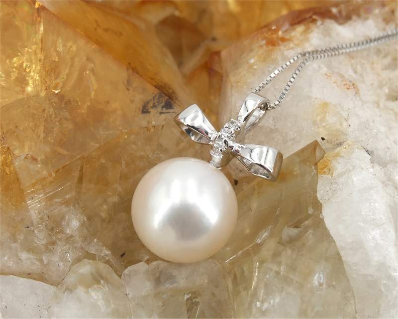 Diamant Schmuck, Perlen Anhnger vom Edelkontor