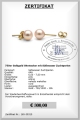 Perlen Ohrstecker Pink vom Edelkontor