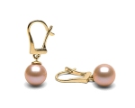 Perlen Ohrringe in rosa online kaufen