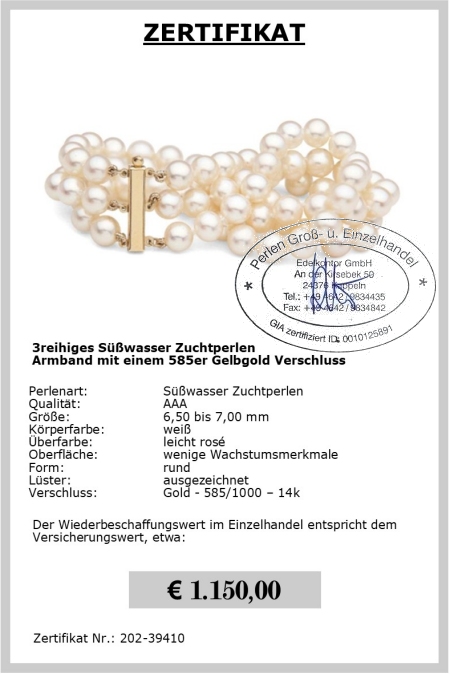Perlenschmuck Armband jetzt online kaufen