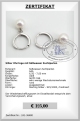 Silber Perlenohrringe von Edelkontor
