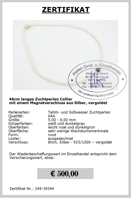 Perlenkette fr Damen bequem online bestellen 