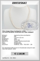 Akoya Perlenkette 45 cm | Rund 6,0 - 6,5 mm AAA | Verschluss Gold 750er
