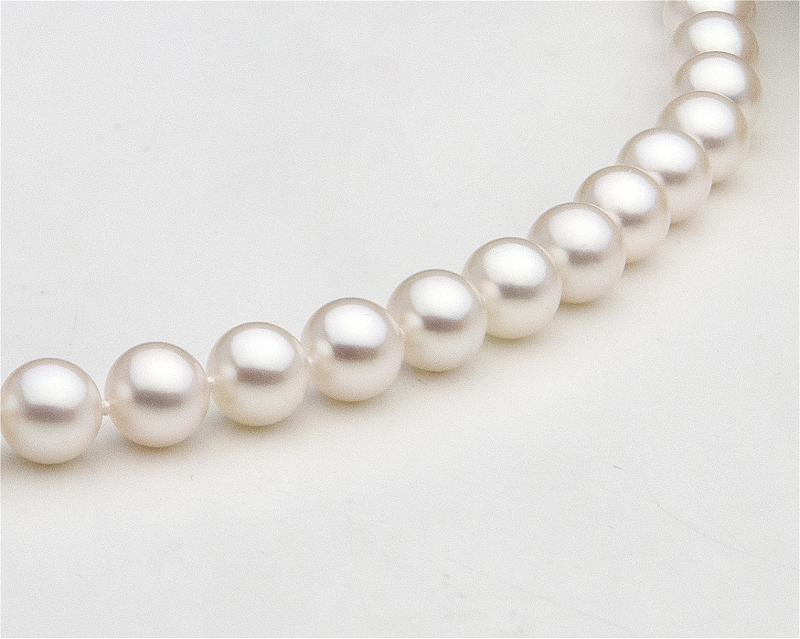A01G Zucht Süßwasser Zucht Perlen Schmuck Perlenkette Halskette Ketten Collier