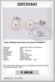 Ohrstecker mit Akoyaperlen 8.0 - 8.5 mm - Edelkontor