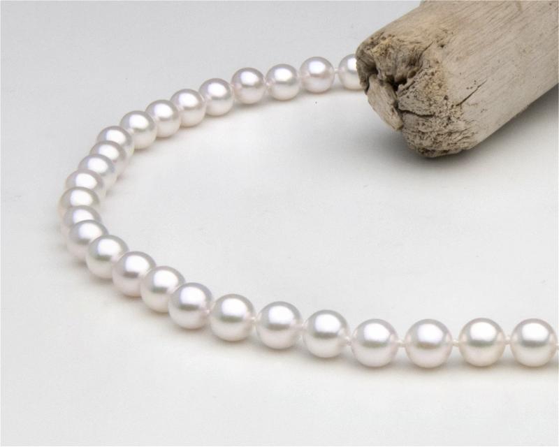 Akoya Perlenkette, AAA Qualitt, 6.5 - 7.0 mm