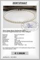 Traumhafte echte Akoya Perlenkette | Rund 7,5 - 8,0 mm AAA | Verschluss Gold 750er - 18K