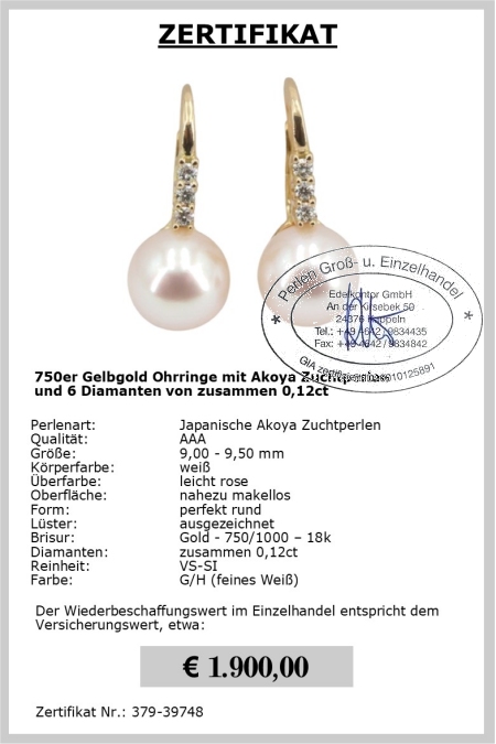 Ohrhnger mit Perlen bequem online bestellen 